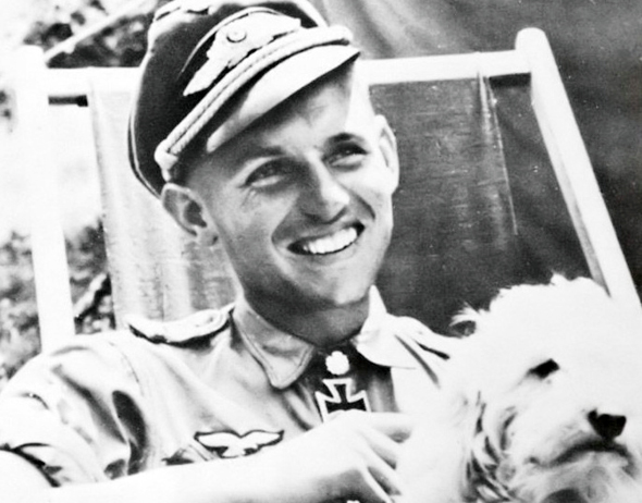 אריך הרטמן, אלוף העולם בהפלת מטוסים, שהשיג את הפלותיו במטוס ME109