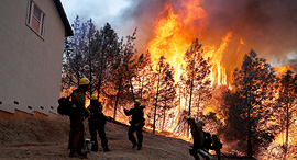 קליפורניה שריפות, צילום: STEPHEN LAM