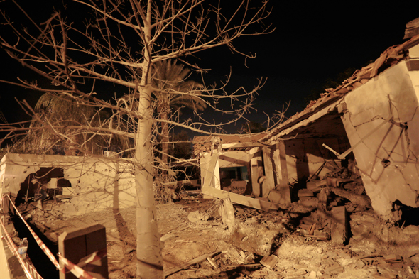 ירי רקטות עזה חמאס בית ב אשקלון, צילום: איי אף פי