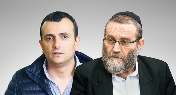 מימין: משה גפני ושי באב"ד, צילום: עומר מסינגר, אלעד גרשגורן