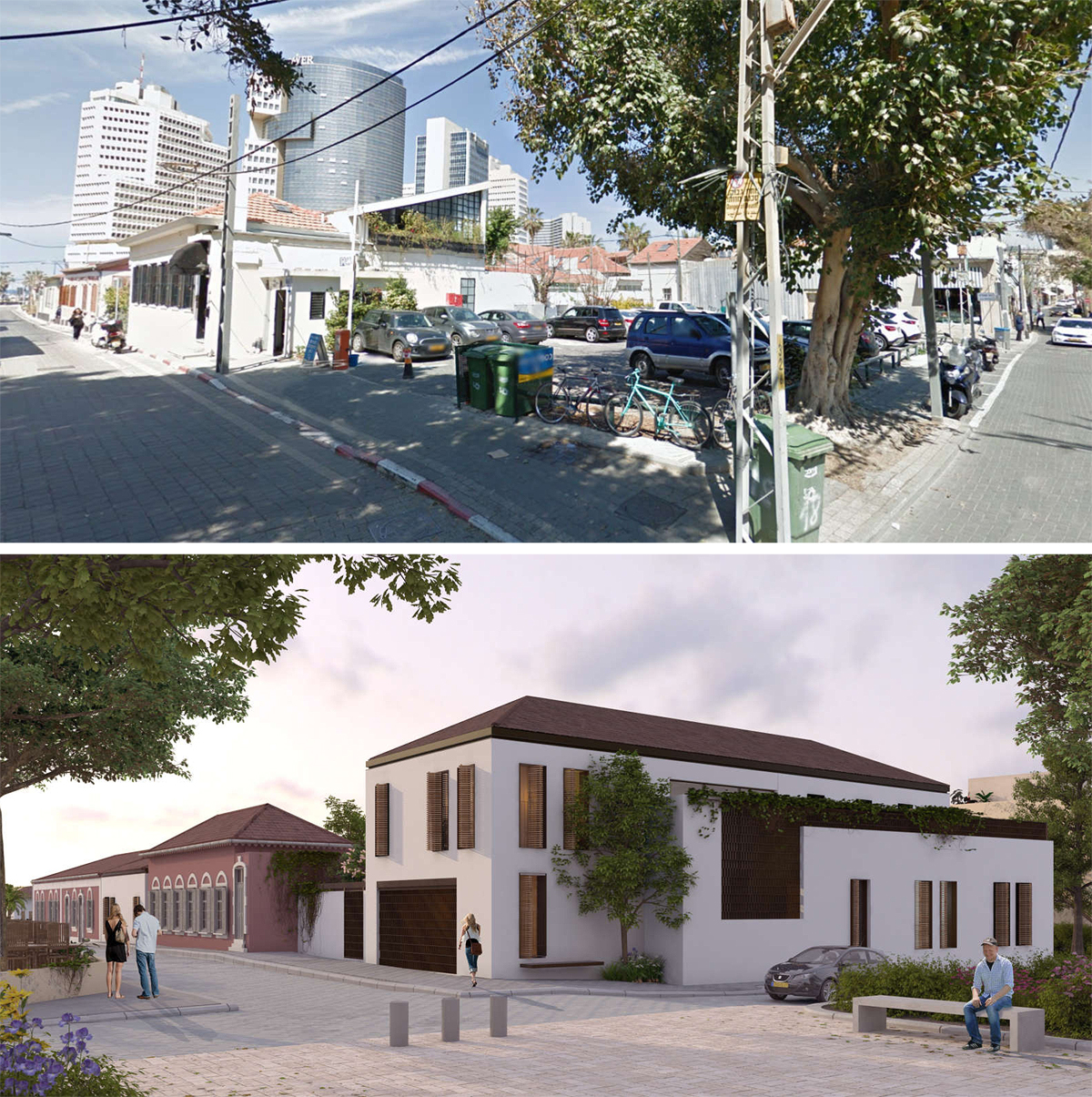 Simulation of Roman Abramovich's planned Tel Aviv house. Credit: Moran Palmoni and Iftach Vax Simulation of Roman Abramovich's planned Tel Aviv house. Credit: Moran Palmoni and Iftach Vax