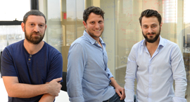 QM founders Nissim Ofek (left), Yonatan Cohen, Itamar Sivan. Photo: QM