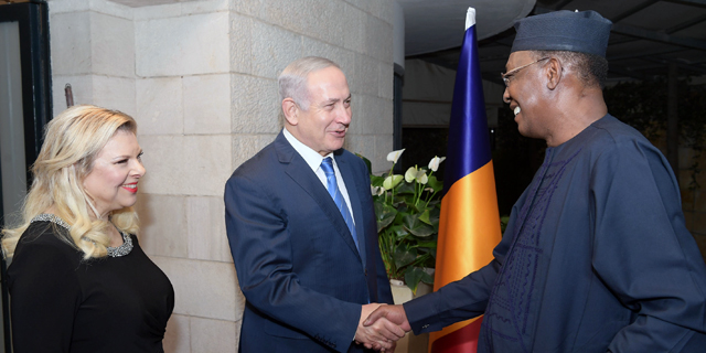 President of Chad, Netanyahu Discuss Security Cooperation 