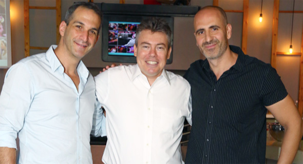 מימין: רון רבינוביץ' (סמנכ"ל כספים), והמייסדים רומי שטיין ורועי מור