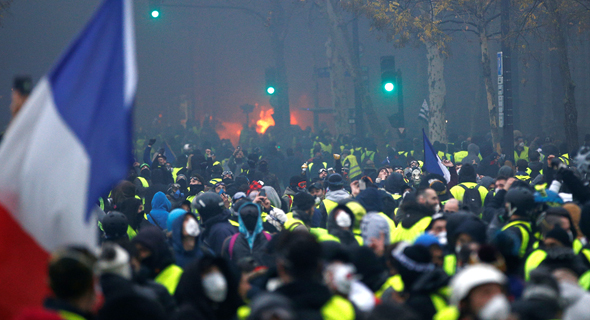 הפגנה בפריז