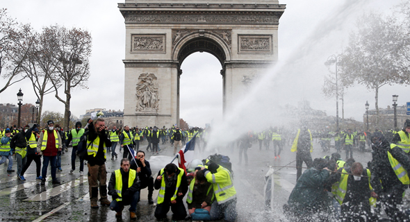 הפגנה בפריז, צילום: Stephane Mahe