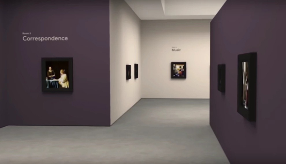 גוגל אמנות יוהנס ורמר מוזיאון תערוכה, צילום:google Arts and culture