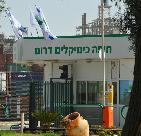 הקמת מפעל לייצור אמוניה של חיפה כימיקלים , צילום: קבוצת חיפה