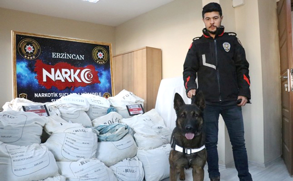 משלוח הסמים הגדול ביותר שתפסה המשטרה הטורקית אי פעם