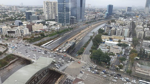 נתיבי איילון, הבוקר, צילום: רועי טאוזר