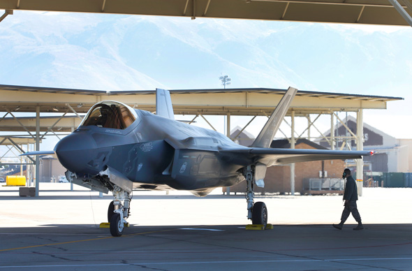 A Lockheed Martin made F-35. Photo: Bloomberg