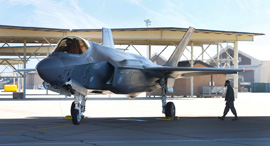 A Lockheed Martin made F-35. Photo: Bloomberg
