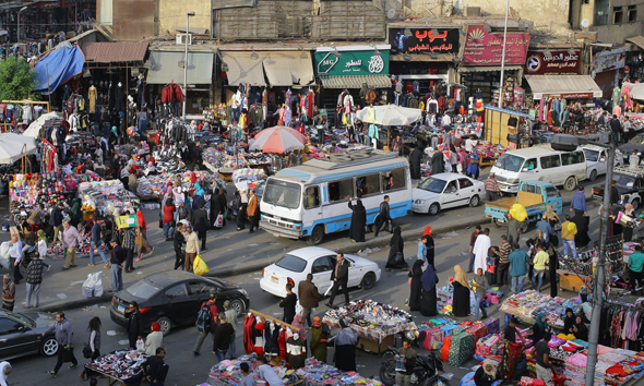 השוק בקהיר, מצרים