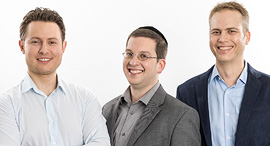 Chorus.ai co-founders: Roy Raanani (left), Russell Levy, and Micha Breakstone. Photo: Chorus.ai