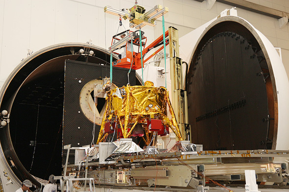 The Beresheet spacecraft. Photo: IAI