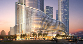 The fourth Azrieli tower (illustration). Photo: KPF