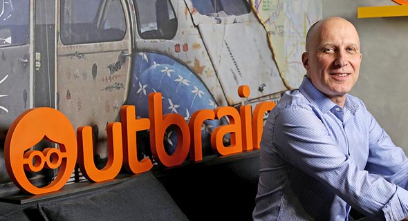 Outbrain's Co-CEO David Kostman. Photo: Amit Sha'al