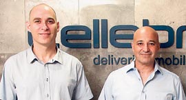 Cellebrite co-CEO Yossi Carmil (right). Photo: Yariv Katz
