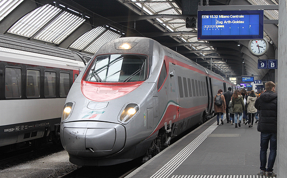 תחנת רכבת בשוויץ, צילום: ויקימדיה