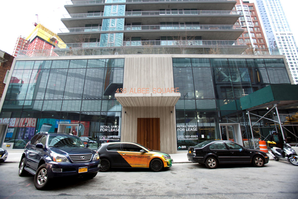הנכס המשותף לספנסר ולחברת אולייר בברוקלין, צילום: נדב נויהוז
