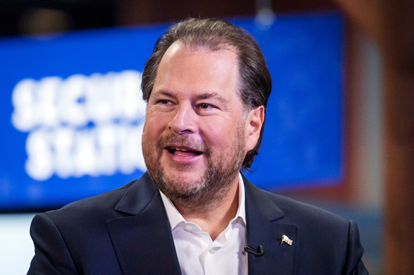 Salesforce.com chairman and co-CEO Marc Benioff. Photo: Bloomberg