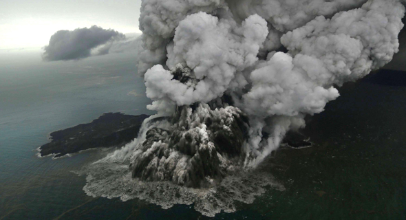 הר געש אנאק קרקטואה באינדונזיה, הצונאמי בדצמבר 2018 