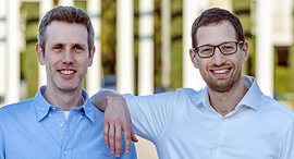 Aviad Mor (left) and Erez Berkner. Photo: Dudu Moskowitz