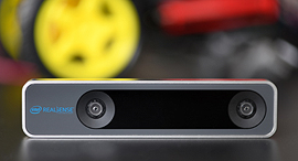 Intel's T265 3D tracking camera. Photo: Intel 