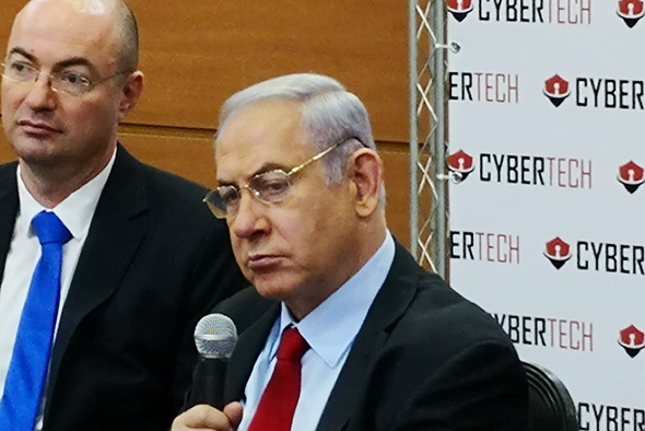 Prime Minister Benjamin Netanyahu at CyberTech. Photo: Raphael Kahan
