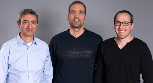  Pliops co-founders Aryeh Mergi (left), Moshe Twitto, and Uri Beitler. Photo: Pliops