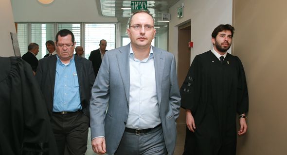 מוטי בן משה ב בית משפט, צילום: אוראל כהן