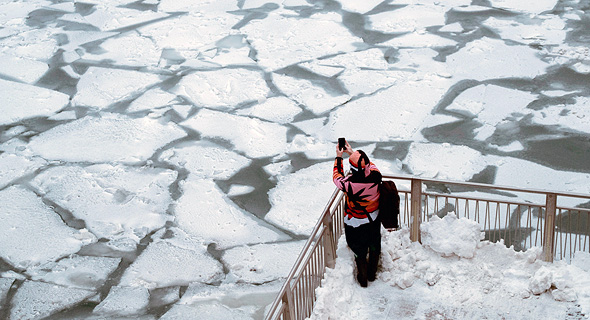 קרח בשיקגו, גל הקור ינואר 2019