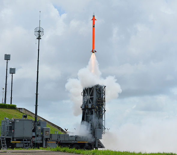 IAI's medium-range surface-to-air missile (MRSAM) systems. Photo: IAI