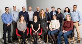 Laminate's team. Photo: Efrat Kuper