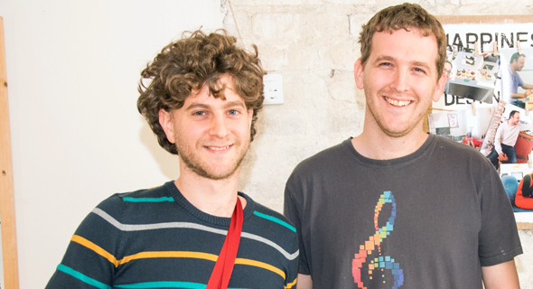 JoyTunes co-founders Yigal  Kaminka and Yuval Kamink. Photo: Omri Shapira