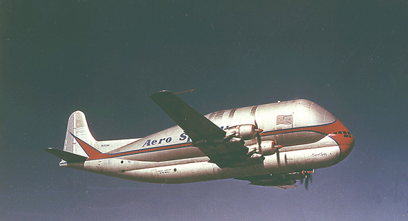 מטוס מטען סופר-טרנספורטר איירבוס הקברניט, צילום: NASA