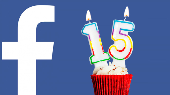 מוצרי פייסבוק רשתות חברתיות פייסבוק חוגגת 15, צילום: שאטרסטוק