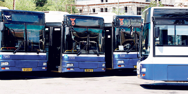 חסרים שטחי חניה ל־6,000 אוטובוסים במרכז הארץ