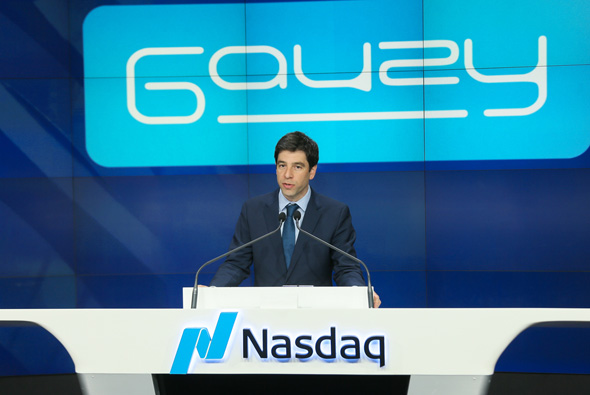 Gauzy co-founder and CEO Eyal Peso. Photo: Libby Greene, Nasdaq 