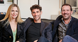 Qumra partner Sivan Shamri Dahan (left) and managing partners Boaz Dinte and Erez Shachar. Photo: Da