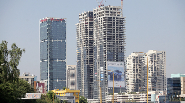 The Alon Towers in Ramat Gan. Photo: Orel Cohen