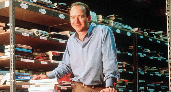 ג'ף בזוס מייסד אמזון 1997, צילום: גטי אימג'ס