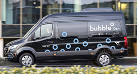 A Bubble van. Photo: Dan Bus Company