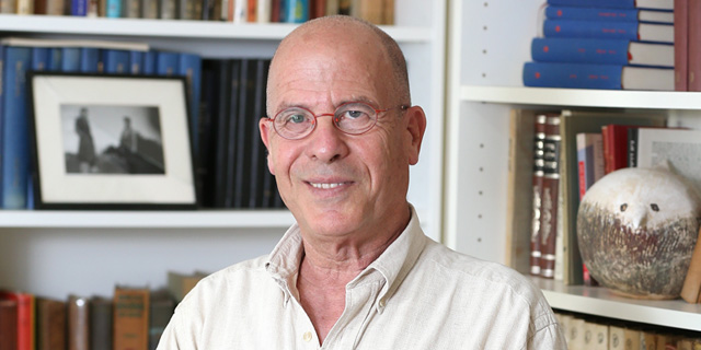 הסופר מאיר שלו, צילום: אלעד גרשגורן