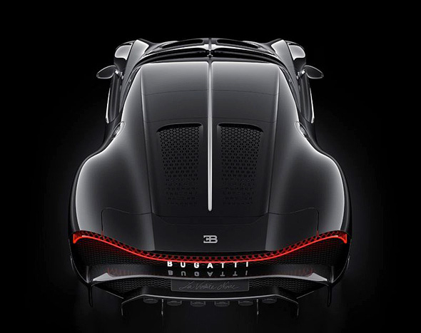 המכונית היקרה בעולם - בוגאטי. מבט מלמעלה, צילום: Bugatti