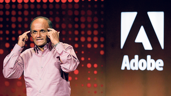 Shantanu Narayen, Adobe CEO. Photo: Bloomberg