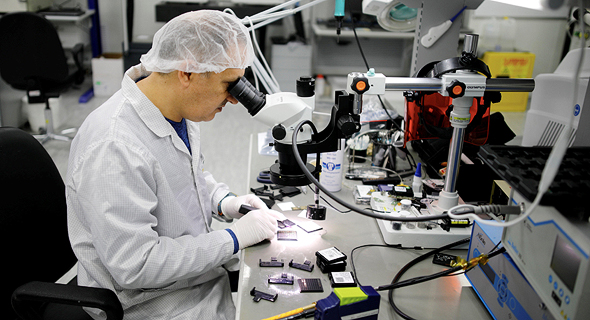 A Mellanox employee. Photo: Reuters