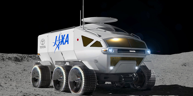 טויוטה תשלח לירח מונית אוטונומית לאסטרונאוטים