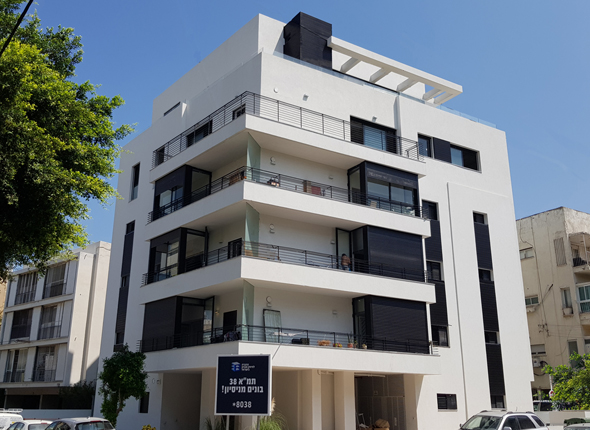 פרויקט תמ"א 38 של החברה לחיזוק מבנים ברחוב שילה 6 בתל אביב