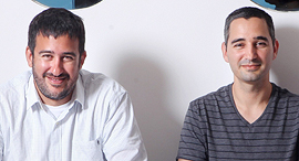 Ziv (left) and Oded Kedem. Photo: Amit Sha'al